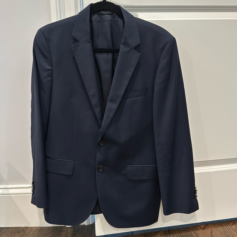 Hugo Boss James Wool Sports Coat 36s navy